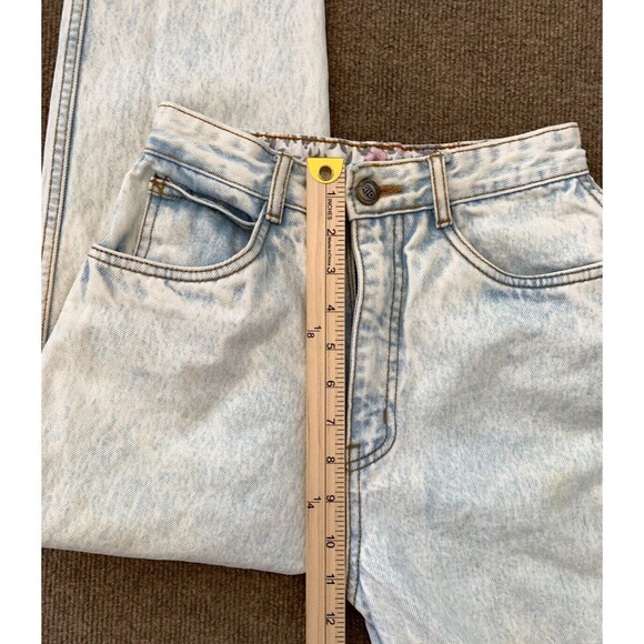 Rio Stephen Mardon 80s Jeans Womens 7 High Waisted Mom Acid Washed Blue Denim - Picture 7 of 10